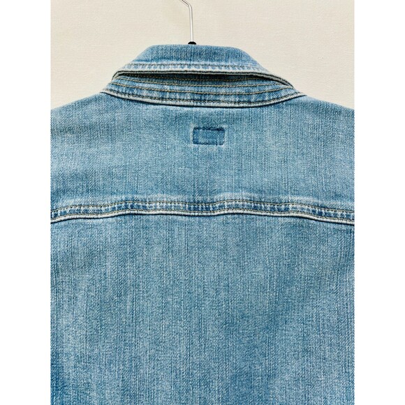 New Lee Denim Jean Jacket Medium Light Wash Jean Jacket Lee Legendary Rider Med - Picture 8 of 15